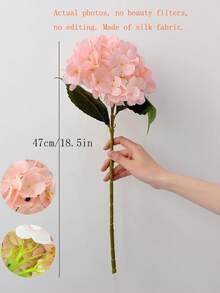 Hoa cẩm tú cầu nhân tạo, hoa cẩm tú cầu giả, cây nhân tạo sống động như thật, trang trí mùa xuân, hoa giả chất lượng cao, thích hợp để tự làm bó hoa cưới, trang trí tiệc, nhà cửa, phòng khách, nhà bếp, sân vườn, khách sạn, văn phòng, phòng học, trang trí phòng, quà tặng ngày Valentine, quà tặng ngày Nhà giáo, quà tặng cho y tá, trang trí mùa thu, đồ dùng cần thiết cho đám cưới ngoài trời, quà tặng tựu trường. - Màu Hồng baby - Xem 4