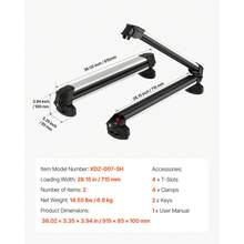 Portaequipajes de coche - 6 pares de esquís/4 tablas de snowboard (2-tlg. abschließbarer Skidachträger) - Ver 11
