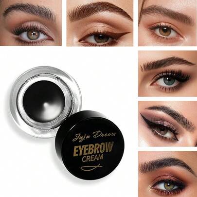  1 pieza Gel de cejas impermeable y de larga duración JUJU DREAM, con textura cremosa que crea un maquillaje de cejas natural y esculpido