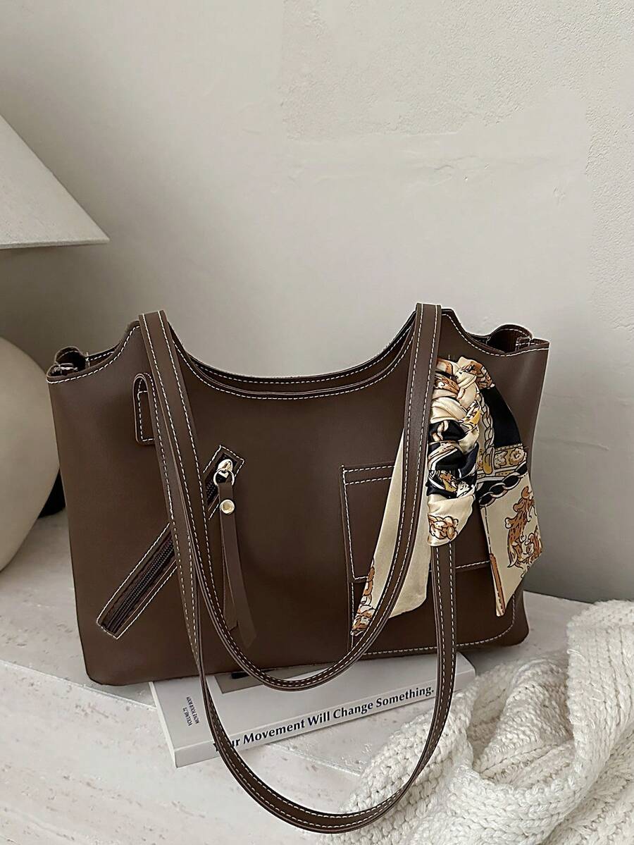 New Arrival Luxury Graphic Pattern Versatile Women Shoulder Tote Bag