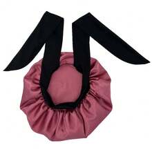 ZTZI 1pc Luxury Satin Hair Bonnet With Bow - Soft Silk Sleep Cap For Protecting Curly & Natural Hair - AA1pc Bow-tie Round Hat - View 31
