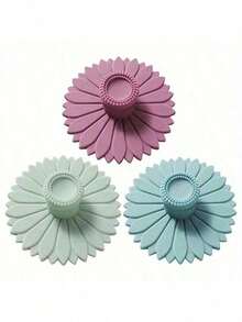 1/3 nắp cốc silicon hình hoa hướng dương, nắp cốc trà và cà phê đa năng bằng silicon. - Nhiều màu - Xem 5