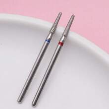 Easy Nail 2Pcs Set Manicure Diamond Nail Drill Bit – Cuticle Prep, Pocket Cleaning, Callus Removal, Dead Skin Exfoliation - Multicolor - View 4