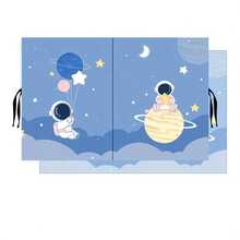 1 pieza Cortina de aislamiento térmico magnético de doble capa, bloquea los rayos UV y protege la privacidad - Doble apertura magnética - Ver 9