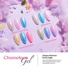 Beetles Spring Gel Polish Set - Fingertip Palette, 32 Colors Valentines Polish Set With Base Top Coat - 24Pcs 20 Colors Dreamland Unicorn - View 6