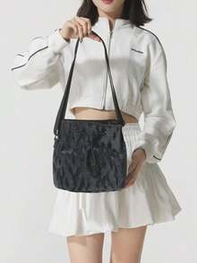 PUMA Versatile Casual Lightweight Crossbody/Shoulder Bag For Women. - Black - View 1