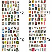 Magazine Letter Stickers Vintage Scrapbook Letters Stickers Small Ransom Alphabet Sticker For Scrapbooking Supplies Journaling Laptop Water Bottle DIY Crafts Gift Junk Journal - Letter-1 - View 10