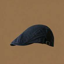 French Retro Forward Cap, New Spring/Autumn Large Circumference Beret - A - View 3