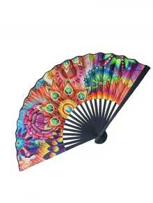 1pc/Summer Women's Sun Hat For Scenic Spots, Fashionable And Versatile, Black And White Thick Stripes, Wide Brimmed Beach Straw Hat, Sun Hat - Multicolor - View 7