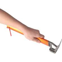 Schwerer Camping Krallenhammer, Zeltheringe-Hammer aus rostfreiem Stahl mit Ochsenhorn-Kopf, Multifunktions-Bau- und Camping-Hammer für Wandern, Rucksackreisen, Gartenpflege (Orange) - Orange - Übersicht 4