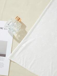 Váy định hình eo cao, chống xuyên thấu, thêu họa tiết mới, với thiết kế jacquard tôn dáng, váy lót ôm sát (hơi ôm sát). - trắng - Xem 9