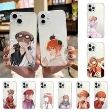 Funda para Teléfono K-Kaguras para iPhone 17 16 15 11 12 13 14 Pro Max 7 8 Plus X Xr Xs Max Se2020 12mini Transparente - z4 - Ver 1