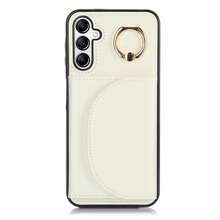 PU 人造皮革手機殼，相容 Galaxy A17 A56 A36 A26 A16 A55 A35 A15 A54 A14 A73 A53 A13 A72 A52 A71 A51 4G 5G，附環形支架，RFID 防盜錢包手機殼，相容 Galaxy S26 S25 Edge S24 S23 S22 S21 FE Plus Ultra，附支架卡槽保護殼 - 白色 - 查看 15