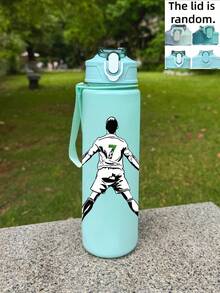 这款足球主题塑料水瓶，总容量750毫升/25盎司，采用耐用的PC材质制成，配有防漏弹出式瓶盖和挂绳。独特的足球主题印花设计，使其成为比赛日、车载水瓶、办公桌面的理想之选，也是情人节和生日的完美礼物。 - 查看 7