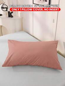1个柔软枕套，长款枕套，标准尺寸枕套，信封式封口，抗皱，防褪色，防污，不含枕芯，尺寸20x54英寸，20x36英寸，适用于春夏装饰、房间装饰、学习用品 - 彩色 - 查看 23