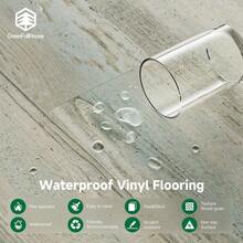 Peel And Stick Floor Tile Vinyl Wood Plank Classic Pine, Surface Easy Self-Adhesive Flooring - 6"*6" / 1 PC Sample + Classic Pine - View 5