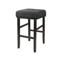 Durable Elastic Square Stool Cover Washable Anti-Slip Jacquard Slipcover Anti-Dirt Rectangle Bar Stool Cover - Multicolor - View 4