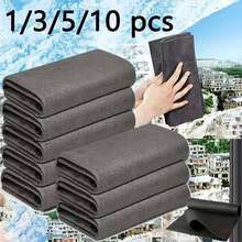 1/5/10pcs Premium Magic Cleaning Cloths - Lint-Free, Streak-Free Reusable Microfiber Towels For Kitchen, Glass, Car And Countertops - Heavy Duty Degreasing Dish Rags - Cleaning Cloth - View 6
