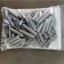 100個 3*25mm 洗碗機排水籃金屬柱灰色保護帽，防鏽尖銳物保護帽，適用於廚房與餐廳餐盤架、盤子、杯子、碗及其他廚房用品的保護蓋 - 灰色 - 查看 8