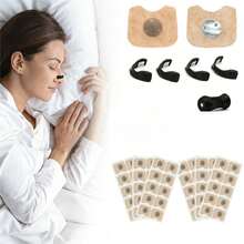 Magnetic Dilator Set, Includes 4 Nose Clips, 30pcs/60pcs/100pcs Spacers - Can Increase Oxygen Intake, Reduce Snoring, Help Maintain Smooth Breathing, Sleep And Exercise, Easy To Carry. Suitable For Men And Women. - Multicolor - View 1