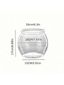 1-Piece Living Room Desktop Fish Tank, New Style Imitation Glass One-Piece Molded Fish Tank, Turtle Tank, Desktop Goldfish Tank, And Harmless, Shatterproof And Unbreakable Fish Tank - View 15