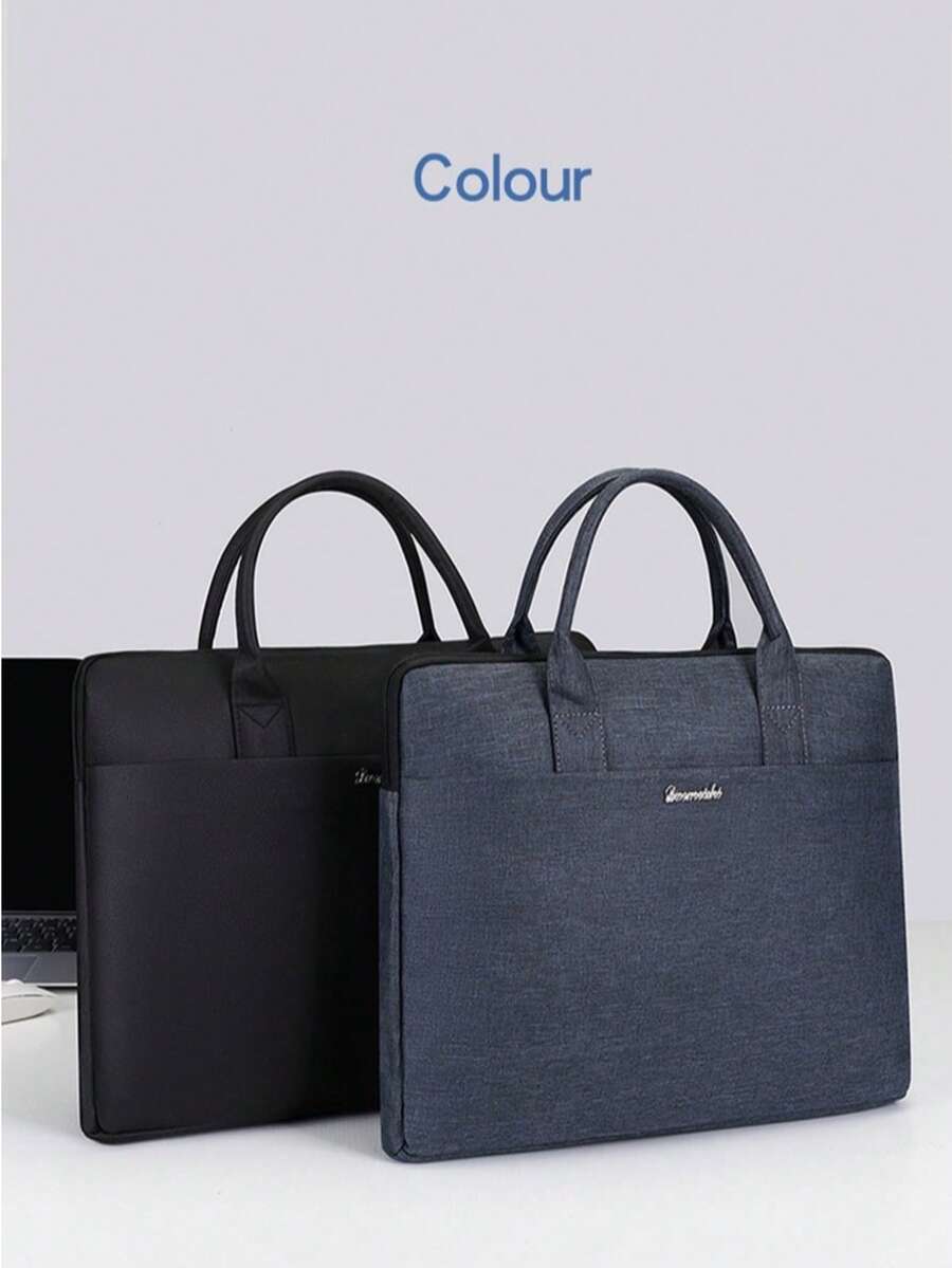 Cặp xách tay nam kiểu dáng thường ngày, túi đựng laptop cỡ lớn dành cho công sở và đi làm. - A - Xem 1