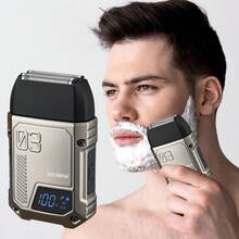 Solimpia Professional Electric Shaver - 3-In-1 Beard And Head Trimmer - Silver - View 11