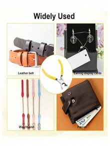 1件多功能打孔鉗，適用於手錶、皮帶、鞋帶和涼鞋 - 耐用碳鋼手工具，手錶、皮帶、鞋帶打孔器，多功能手動打孔工具，適合男士禮物、情人節、婚禮和生日 - 錶帶打孔器 - 查看 12