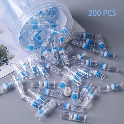 200pcs Disposable Smoking Filters, Reusable Cigarette Filter Tips To Remove Tar And Chemicals, Tobacco Filters To Reduce Tar And Nicotine