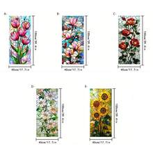 1/5 miếng phim dán cửa sổ mờ họa tiết hoa văn hình học, có thể tháo rời, tự dính, tạo sự riêng tư, thích hợp cho phòng ngủ, phòng khách, phòng tắm, nhà bếp và trang trí nhà cửa. - Hình dán cửa sổ mờ họa tiết hoa - Xem 17