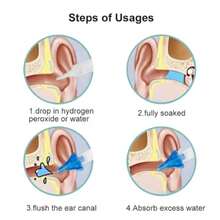 2pcs Ear Wax Cleaning Tool, Ear Wax Cleaning Spray Head, Adult Healthy Ear Care - One Size - View 2