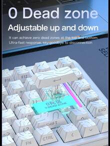 X82PRO 三模式 RGB 磁轴机械键盘，8K 无线蓝牙键盘 - 查看 7