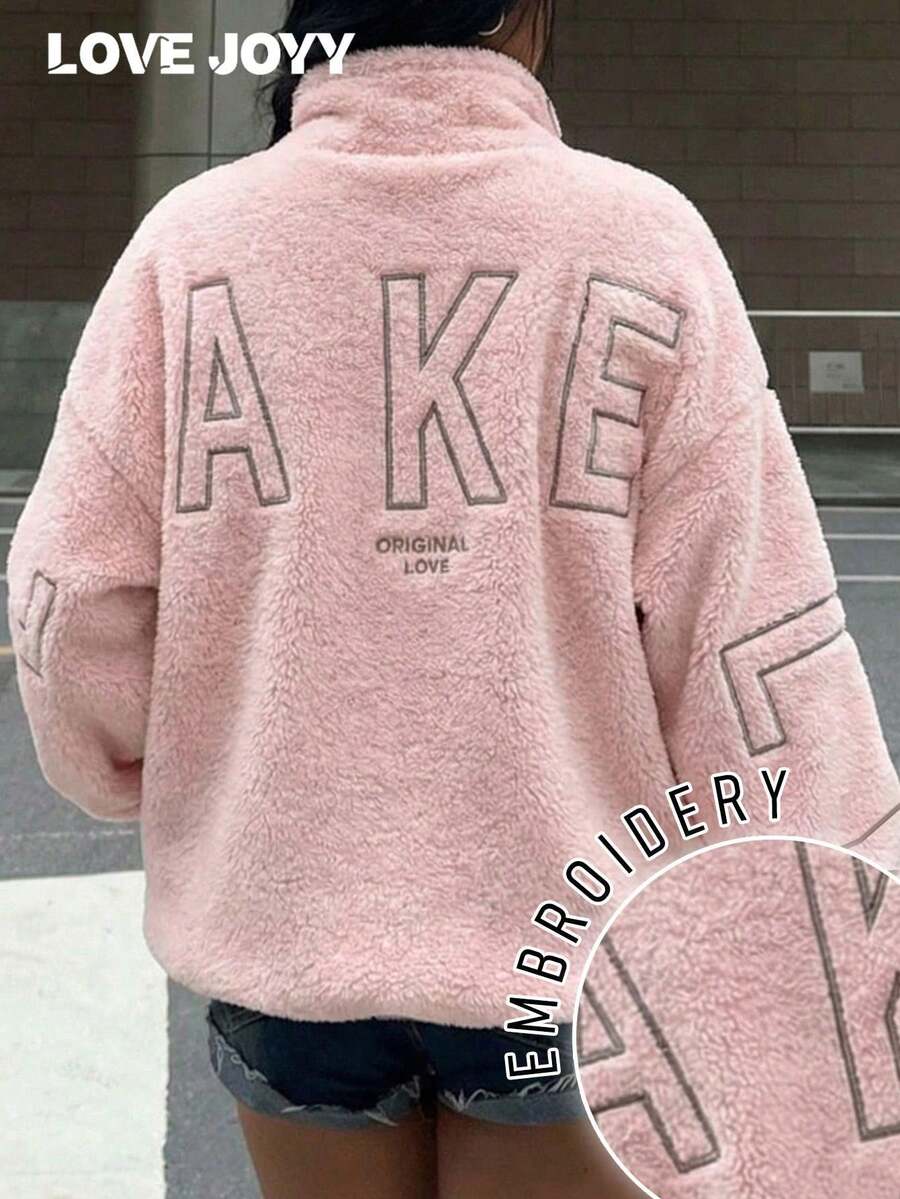 LOVE JOYY 女士连帽衫，宽松套头卫衣，休闲百搭时尚返校季/秋冬款