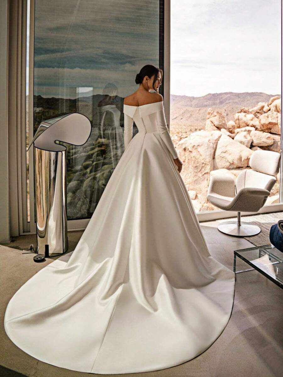 Wedding Dresses - 白色 - 查看 1