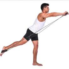 Multi-Functional Pilates Fitness Bar / Yoga Resistance Rod / Resistance Band / Home Dance Shaping Fitness Equipment, Random Color - Multicolor - View 2