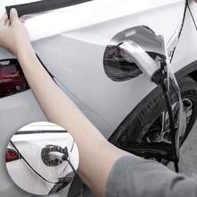 1pc Waterproof Cover For Electric Vehicle Charging Gun, Made Of PVC Material With Good Waterproof Performance, Equipped With Edge "Sealing Strips" Or "Tightening Ropes" Design To Block Rain And Car Wash Water From Entering The Charging Port. Can Be Used When Charging In The Rain (Not Heavy Rain) To Reduce Water Ingress, But Not Recommended For Outdoor Charging In Downpours As The Cover Is Only Splash-Proof, Not Submersible. - 1pc Car Charging Gun Waterproof Cover - View 12