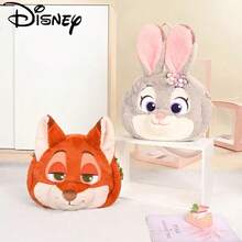 Túi đeo vai nhồi bông Zootopia chính hãng của Disney, hình Judy, Nick, Stitch, Lotso, dung tích lớn, quà tặng sinh nhật cho trẻ em. - Nhiều màu - Xem 4