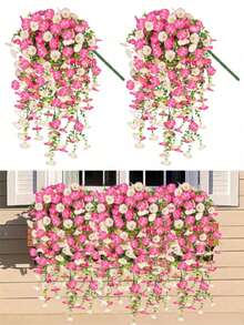 Rose Pink and Light Pink