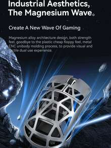 R2镁合金无线鼠标，PAW3950轻量级游戏电竞蓝牙三模式4K/8K鼠标 - 查看 5