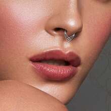 16G鼻中隔环 316L不锈钢鼻环耳骨耳环 身体穿刺饰品 男女通用 - 不銹鋼身體穿刺飾品 - 查看 9