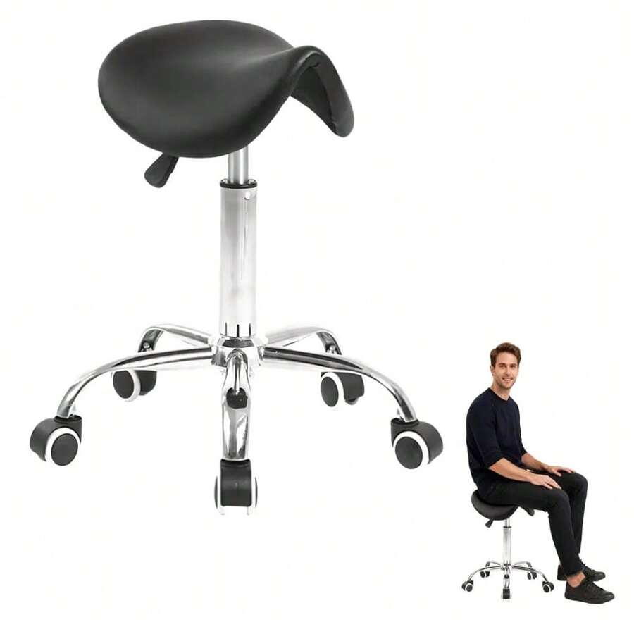 Salon & Spa Stools - Black - View 1