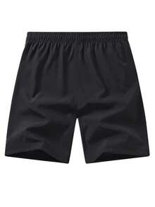 3 Cặp Quần Short Thể Thao Nam, Quần Short Lưng Rút Nhanh Khô Mùa Hè Có Túi Khóa Kéo, Thoải Mái Khi Tập Gym, Ngoài Trời, Bãi Biển, Lướt Sóng - Nhiều màu - Xem 3