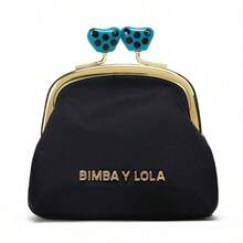 Lola Women's Wallet, Bimba Purse, Organizer Bag, Shell Bag, Clutch, Evening Bag, Cosmetic Bag, Billfold - 黑色 - 查看 1