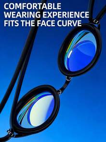 Anti-Fog Swimming Goggles, Professional Training & Racing, Low Resistance Electroplated Thin Strap, Unisex - Swimming Goggles - View 4