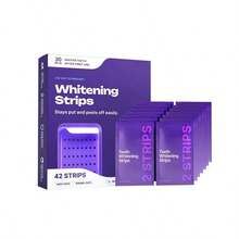 Teeth Whitening Strips, 7/21 Treatments, Non-Allergenic Formula, Peroxide-Free,  Enamel Care Kit. - 打條 - 查看 2