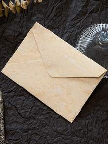 1pc Social Letter Mailing, Letterhead, Envelope - Apricot Yellow - View 9