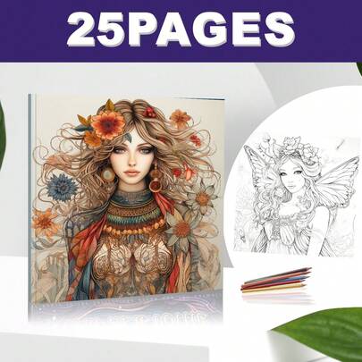 1 pieza Libro de práctica de dibujo de líneas con diseño hermoso, perfecto para practicar el dibujo y mejorar el control del bolígrafo; también ayuda a los adultos a aliviar el estrés.