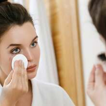 Cotton Rounds 75/150/300/600pcs Makeup Remover Pads Non-Woven Facial Cleansing Wipes Cosmetic Cleaning Pads Daily Face Wipes For Make Up Deep Skin Cleaning - View 2