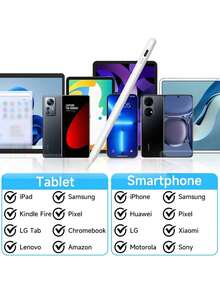 Active Digital Stylus Pen Compatible With Apple , Tilt Sensitivity & Palm Rejection, Fast Charing, Compatible With IPad 2018-2026, Pro 11/12.9/13 M4, Air 3/4/5 M2, Mini 5/6 - Multicolor - View 8