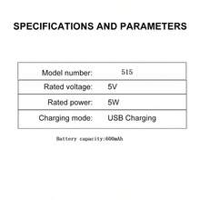 1个USB充电式5W女士电动剃毛器，带液晶显示屏，防水全身脱毛器 - 查看 3